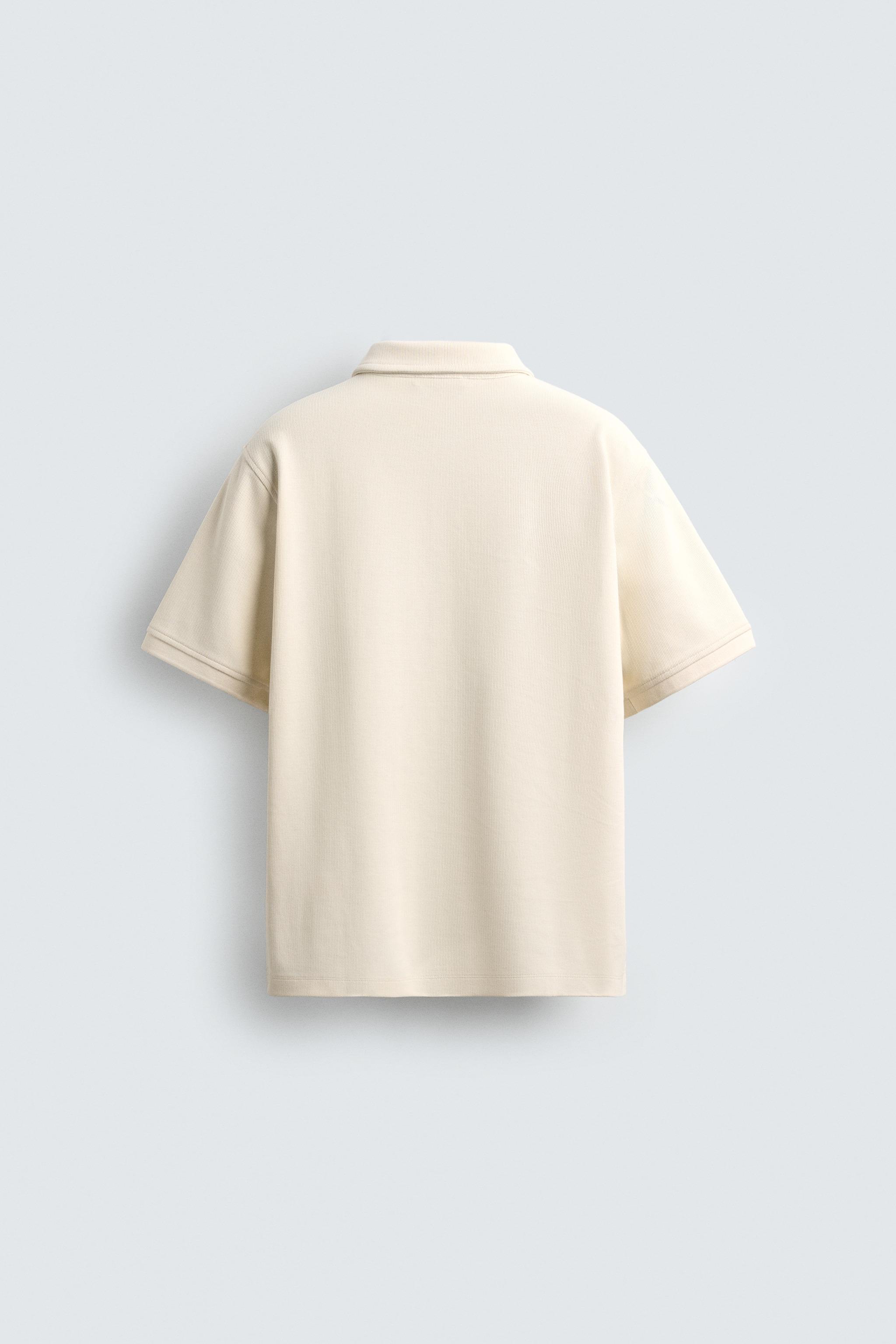 POLO REGULAR FIT STRUCTURÉ